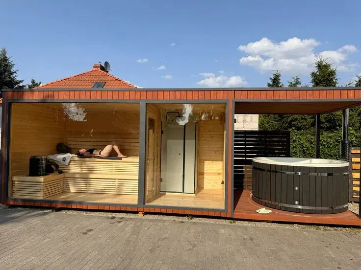 Container sauna & jacuzzi — 6