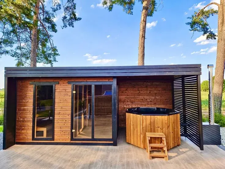 Container sauna & jacuzzi — 7