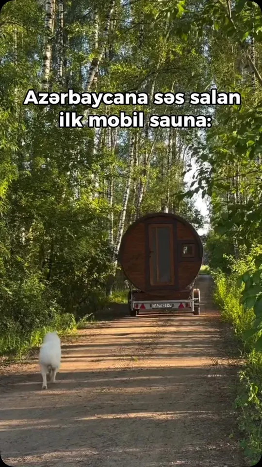 Mobile sauna — Azərbaycana səs salan ilk mobil sauna
