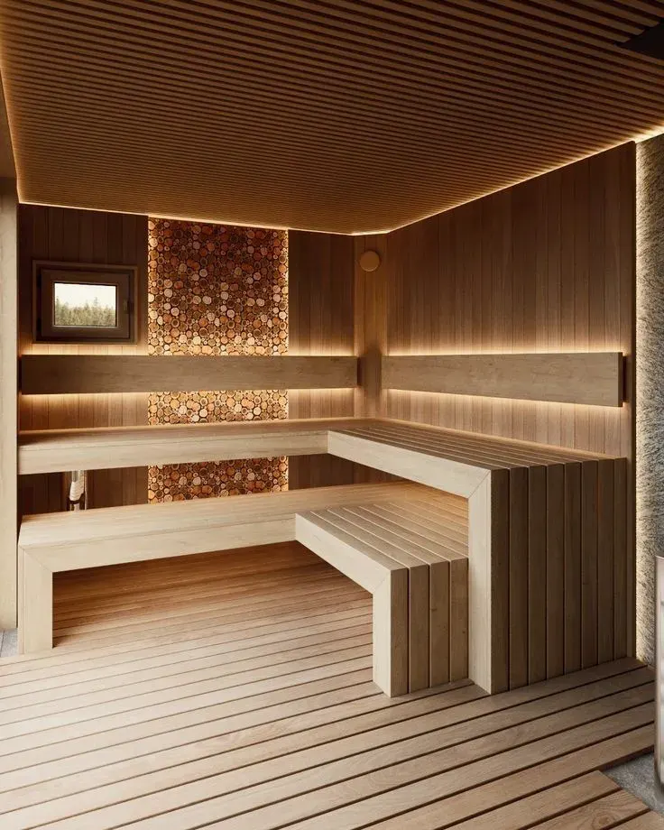 Indoor saunas