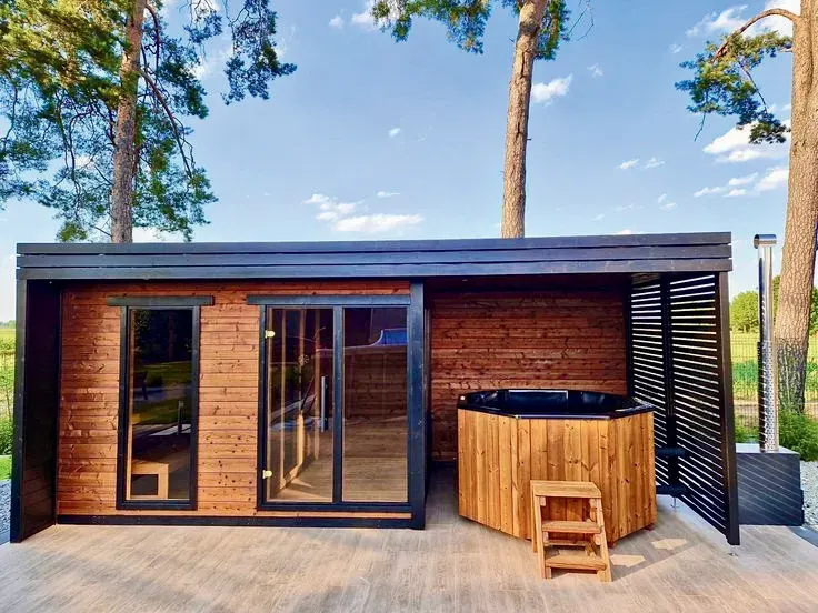 Container sauna & jacuzzi — 9