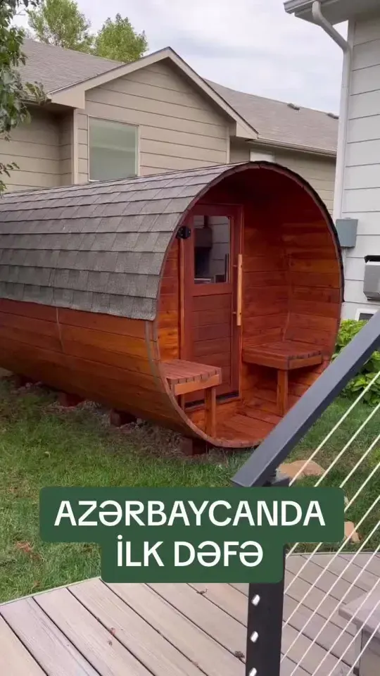 Сауна-бочка — Qiymətlə bağlı səhifəmizə yazın🥰