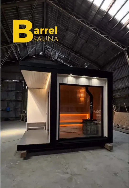 Cube sauna — Həyətinizdə öz şəxsi spa küncünüzü yaratmağa nə deyirsiniz?